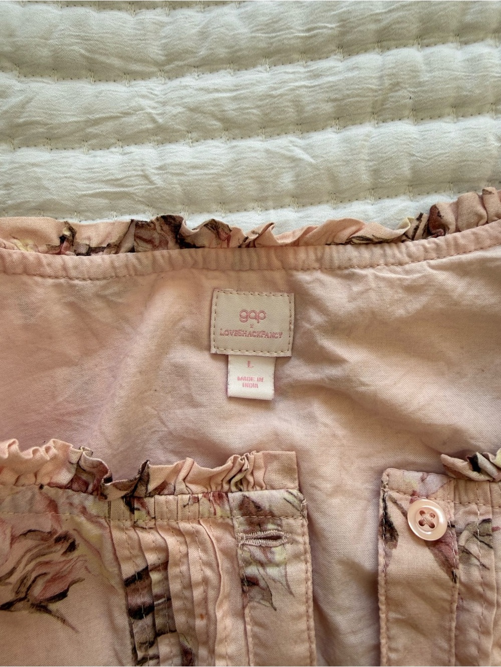 gap x love shack fancy girls top size large - Picture 4 of 4